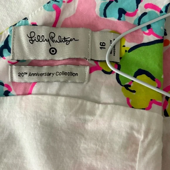 Lilly Pulitzer Pink and Green Floral Dress - Picture 3 of 5